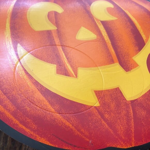 Set of 6 Linens-n-Things Spooky Lantern Pumpkin Jack-o'-lantern Table Placemats - Picture 11 of 14